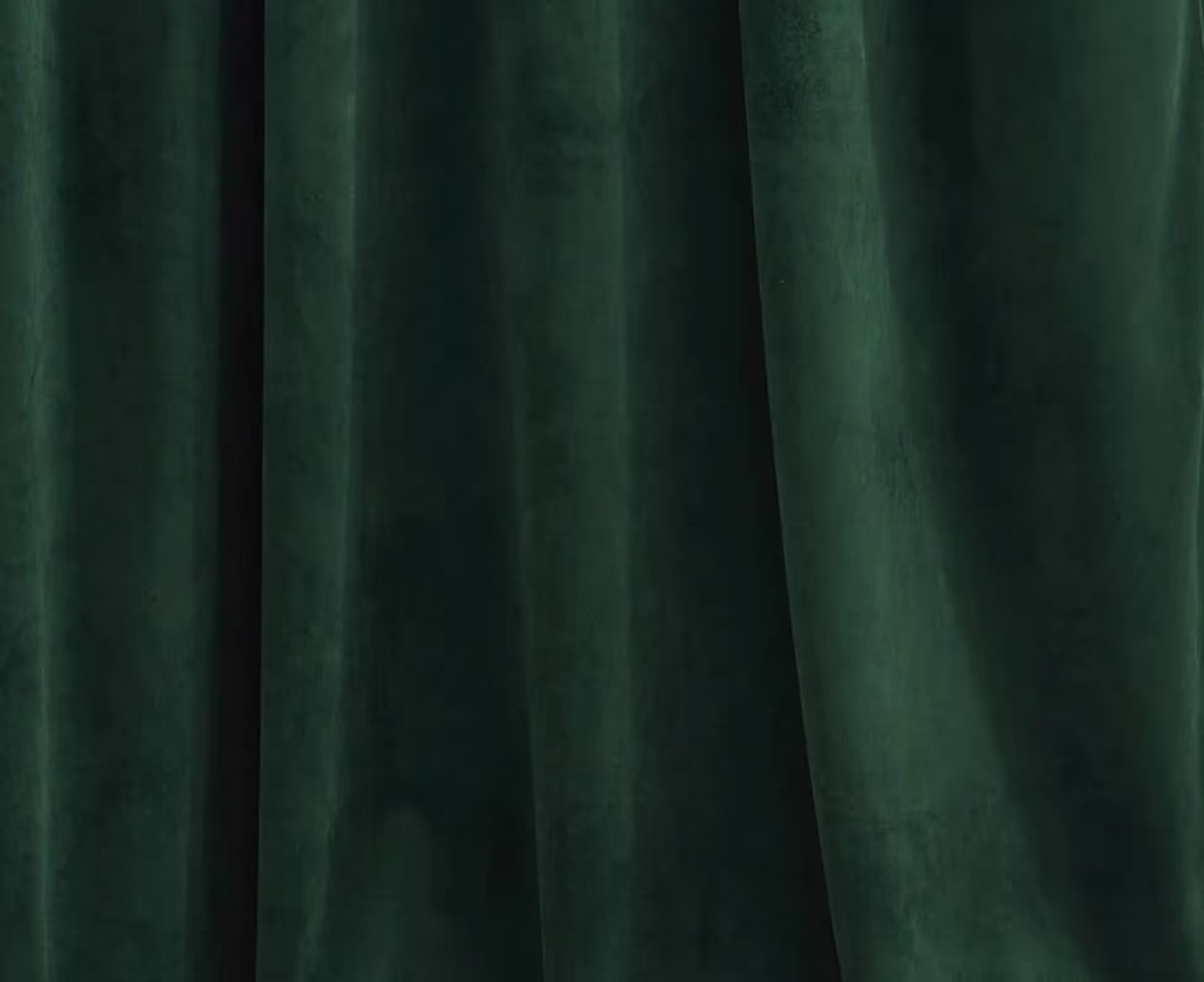 Green Velvet Curtain